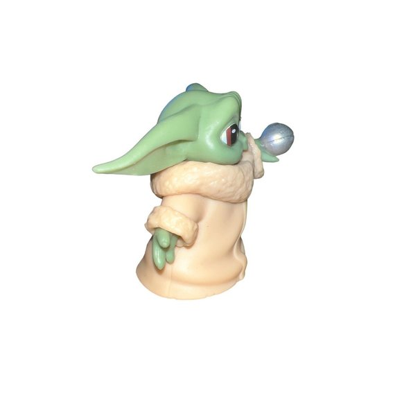 Star Wars Yoda The Child Mini Figure 2.5” Cake Topper Toy Mandalorian - Picture 5 of 6
